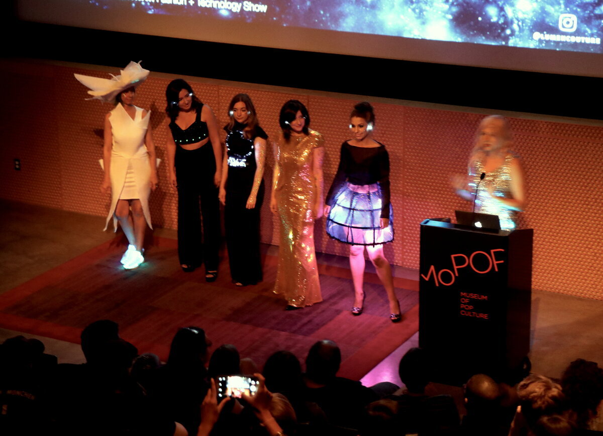 Lumen Couture at Seattle Mini Maker Faire