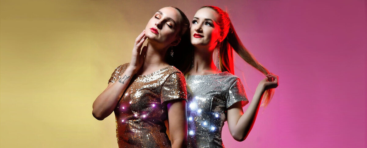 Long LED Sequin Dress
