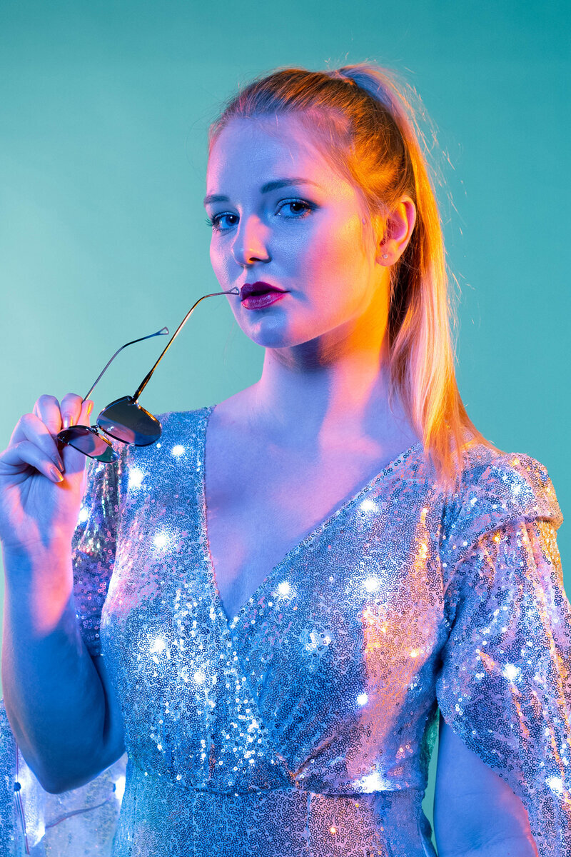 LED fashion costume