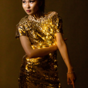 Short LED Sequin Dress, short sequin dress