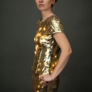 Short LED Sequin Dress, product gallery thumbnail