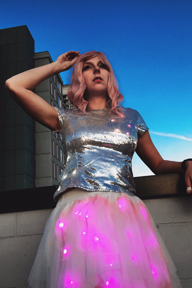 Shimmery Sequin Top