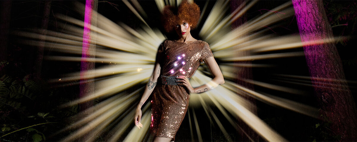 LED Sequin Dress (Short)