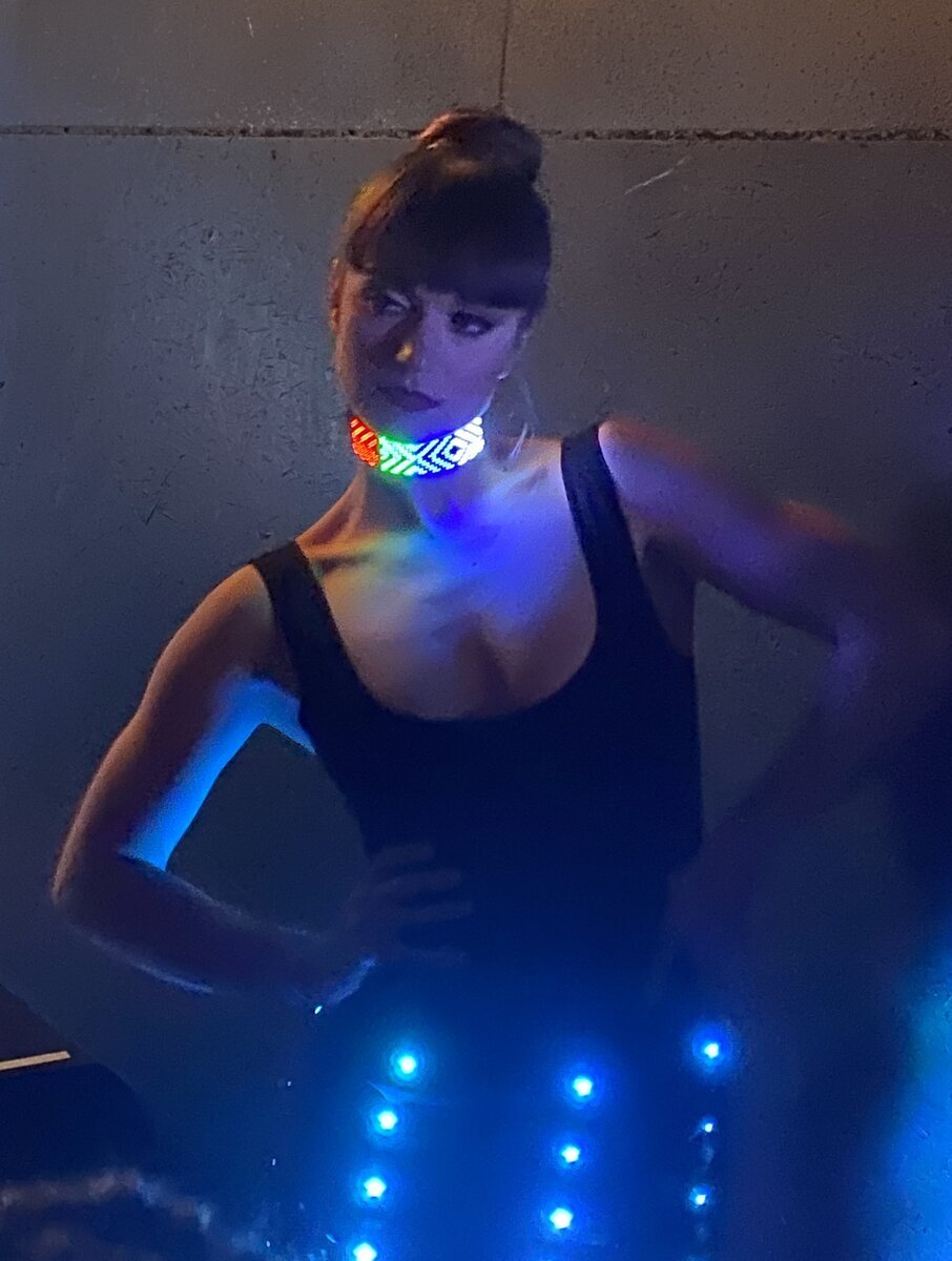 LED fashion at TrapxArt Seattle 2019